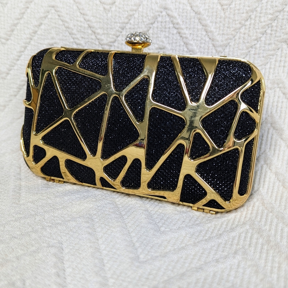 Black and Gold Clutch
